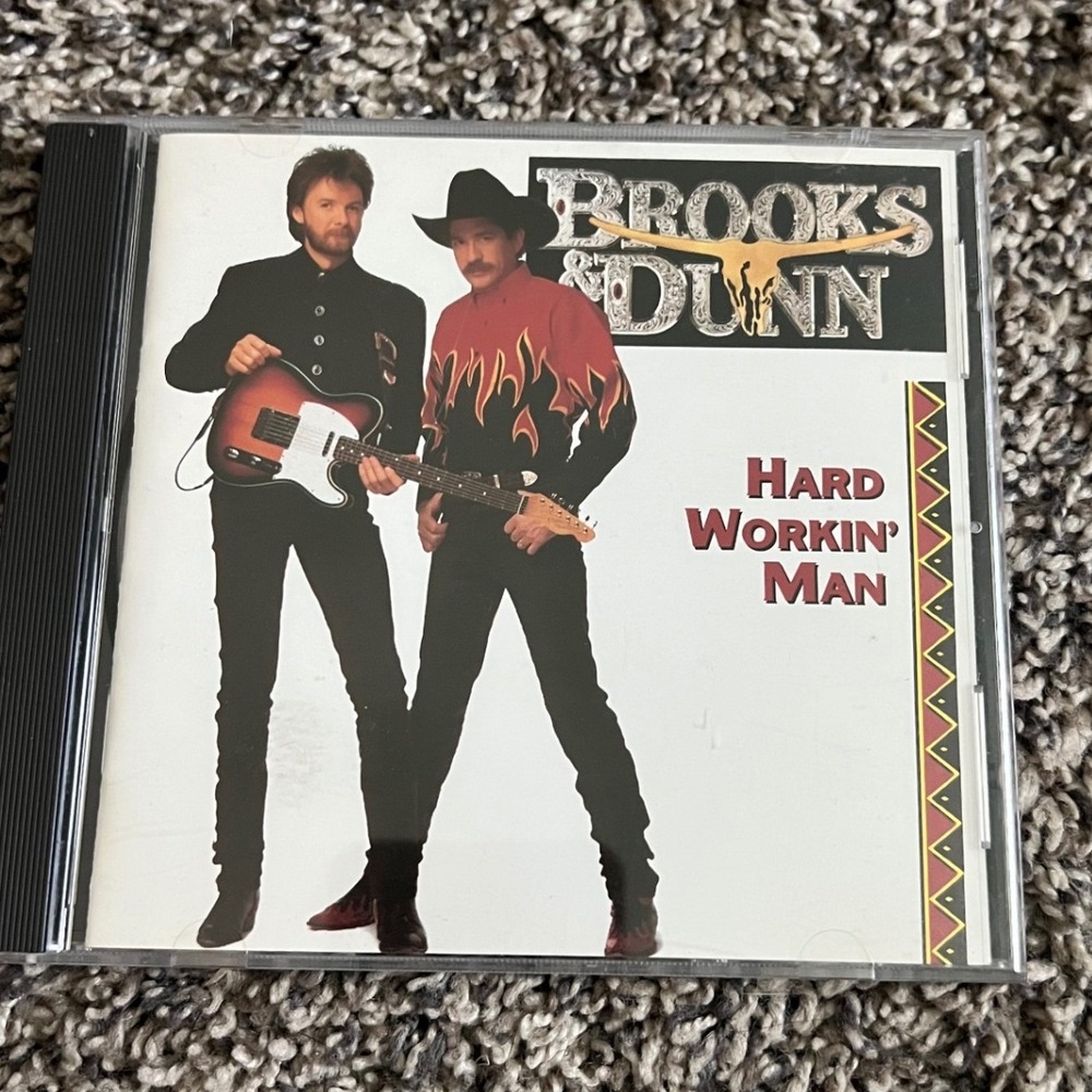 Brooks & Dunn Hard Workin' Man CD 993 Arista Records 07822-18716-2 Country Music